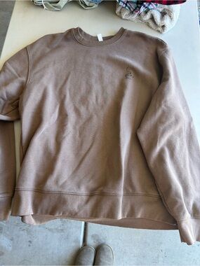 Womens Crewneck Sweater in Brown
